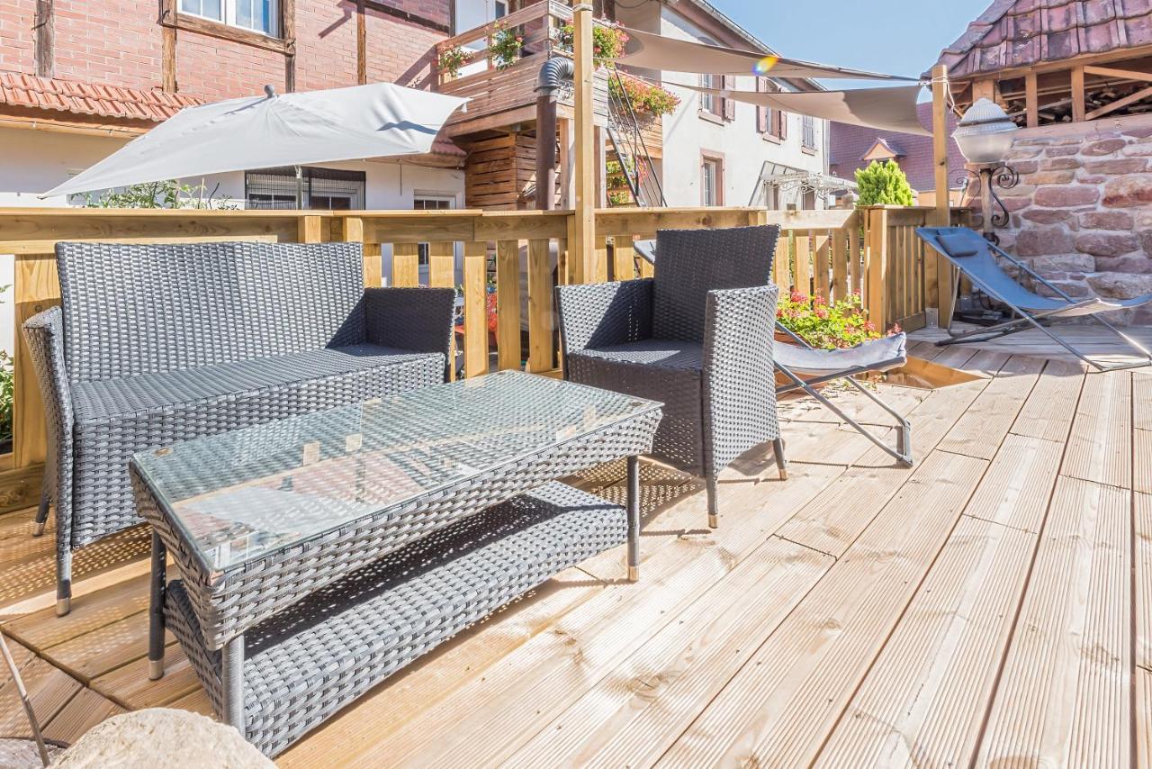 Domaine La Grange Ungersheim - Gite La Grange 5 Etoiles Екстер'єр фото