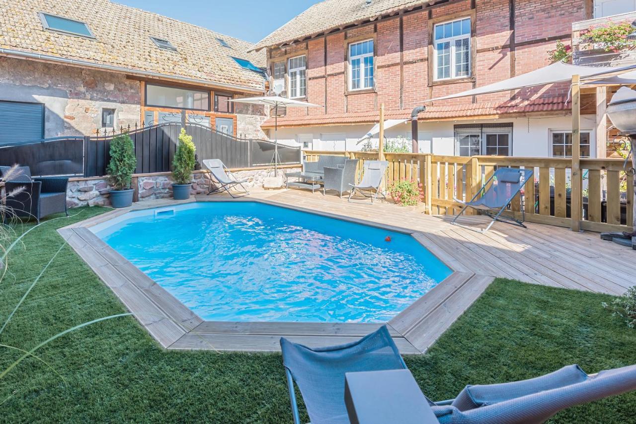 Domaine La Grange Ungersheim - Gite La Grange 5 Etoiles Екстер'єр фото